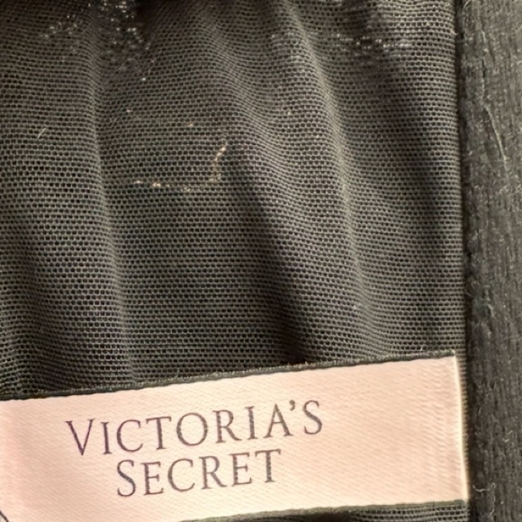 Victoria’s Secret Black Corset Top Size Small Romantic Goth Fairy Grunge Lace Up - Picture 11 of 11